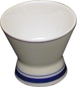 [ SAKE CUP, BLUE LINE, MEDIUM -  ]