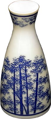 [ SAKE BOTTLE, BAMBOO DESIGN - J ]