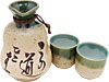 [ SAKE SET, 2 CUPS, CHARACTER, BEIJI ]