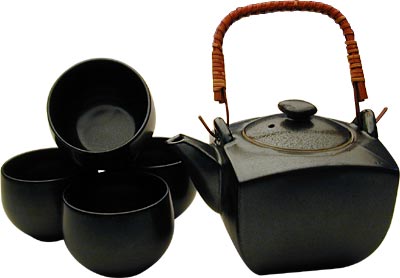 [ TEA SET, 1:4, SQ, TETSUYU BLAC ]