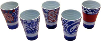 [ TEA CUP SET, 5 PCS, 4.25