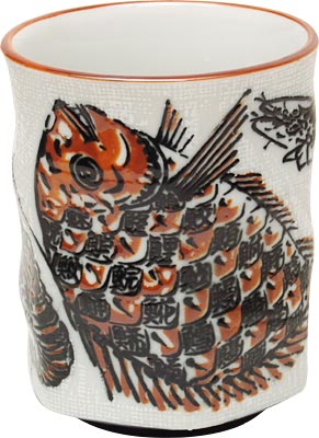 [ TEA CUP, 10 OZ, FISH/SHRIMP -  ]