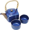 [ TEA SET, 1: 2  BLUE ]