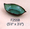 [ BOWL, LEAF, 5-1/2"X3-1/2" OCEAN BLUE ]