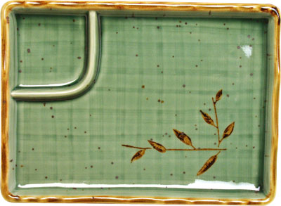 [ PLATE, MASHIKO REEDS, 7.25