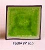 [ PLATE, SQ. SLAB, 9" SPRING GREEN ]