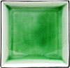 [ PLATE, SQ, 9" SPRING GREEN ]