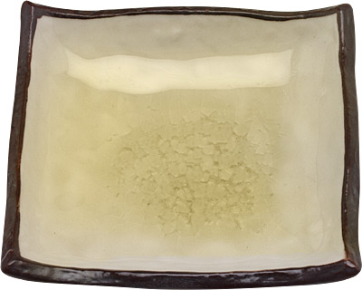 [ SAUCE DISH, SQ, SLAB, 3.5