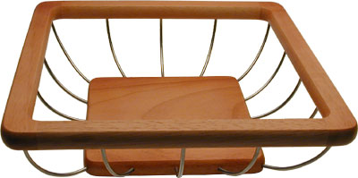 [ BASKET, S/S, WIRED WOOD, SQ, 1 ]
