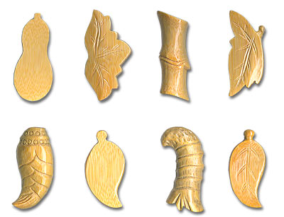 [ CHOPSTICK REST, BAMBOO, 8 PCS/ ]