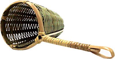 [ TEA STRAINER, BAMBOO, 2