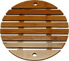 [ TRIVET, BAMBOO, RD, 7" D ]