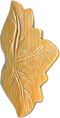 [ CHOPSTICK REST, BAMBOO, 2.25