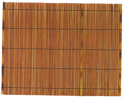 [ PLACE MAT, BROWN, 18 X 14