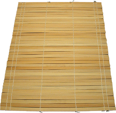 [ PLACE MAT, BAMBOO, NATURAL, 17 ]