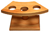 [ SUSHI ROLL RACK, 3 HOLES, 6.5" X 3.5" ]