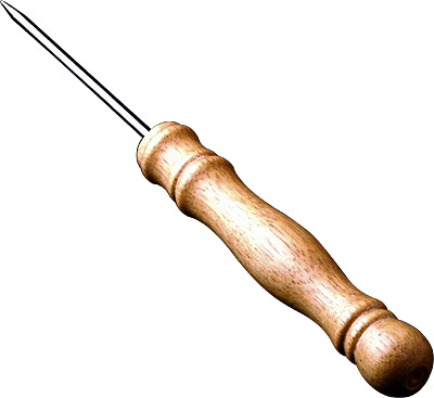 [ SKEWER, WOOD HANDLE, 2.5