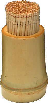 [ TOOTHPICK , BAMBOO, W/HOLDER - ]