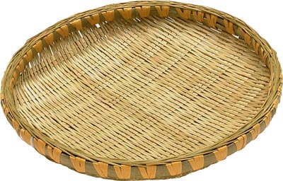TRAY, BAMBOO, RD, 48 X 10 CM JSWWBTR007