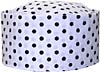 [ CHEF HAT (DOTS, WHITE) ]