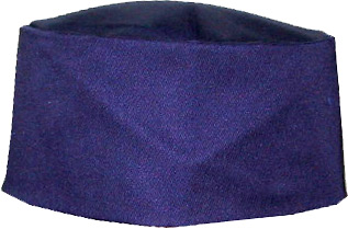 [ CHEF HAT (PLAIN, OCEAN BLUE) - ]
