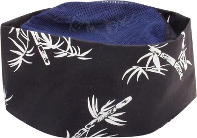 [ CHEF HAT (BAMBOO, BLACK) - JUF ]