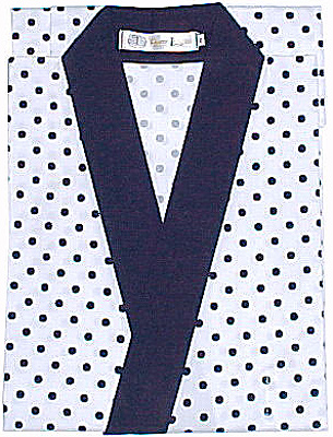 [ CHEF UNIFORM (DOTS, WHITE), L  ]