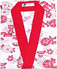 [ CHEF UNIFORM (FLOWERS, RED), L ]