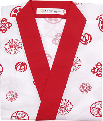 [ CHEF UNIFORM (CRANE, RED), L - ]