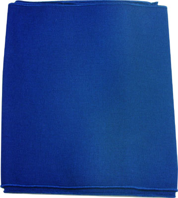 [ HEAD BAND, BROAD, PLAIN BLUE - ]
