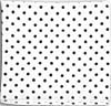 [ HEAD BAND, BROAD (DOTS, WHITE) ]