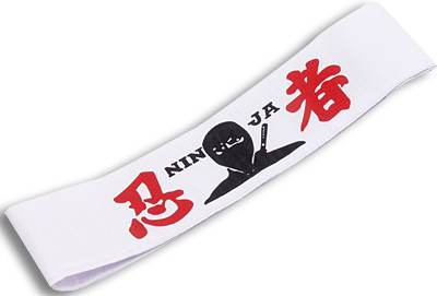 [ HEAD BAND (NINJA) - JUFSH034 - ]