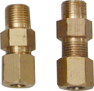 [ CONNECTOR, MALE, BRASS 1/4