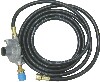 [ GAS HOSE, WITH REGULATOR,  5' ]