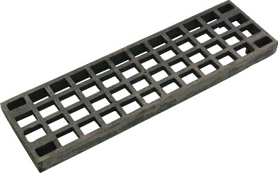 [ GRATE, BOTTOM, CASTIRON, 4-7/8 ]