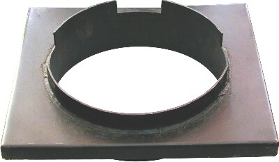 [ TOP, ADAPTER, STEEL, 13-1/4