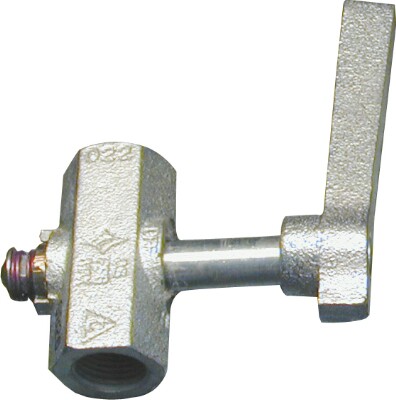 [ GAS VALVE,  STEEL BODY SILVER  ]