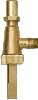 [ GAS VALVE, BRASS 1/8" NPT INLET & OUTLET ]