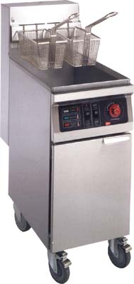 [ FLOOR MODEL ELECTRIC FRYER, 40 ]