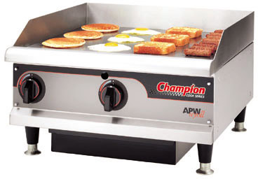 [ GRIDDLE, COUNTER UNIT, GAS, 24 ]