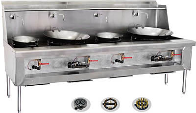 [ CHINESE STOVE, CA REG, 4 BURNE ]