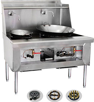 [ CHINESE STOVE,CA REG,2 BURNERS ]