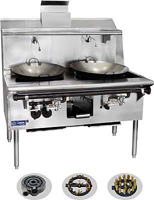 [ CHINESE STOVE,NY S/S,2 BURNERS ]