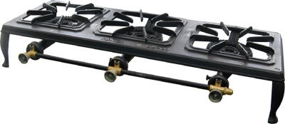 [ PORTABLE STOVE, 3-BURNER, 45,0 ]
