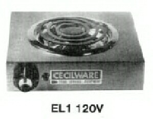 [ HOT PLATE, ELECTRIC, 1-BURNER  ]