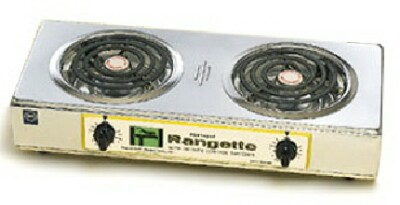 [ HOT PLATE, ELECTRIC, 2-BURNER  ]