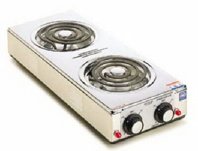 [ HOT PLATE, ELECTRIC, 2-BURNER  ]