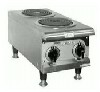 [ HOT PLATE, ELECTRIC, 2-BURNER, W/4 LEGS ]