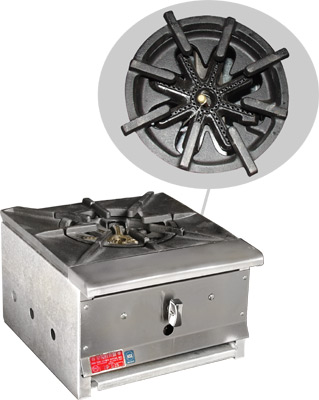 [ HOT PLATE, GAS, 1-BURNER, 30,0 ]