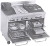 [ RANGE, 48"W, W/OVENS, GRIDDLE & BROILER ]